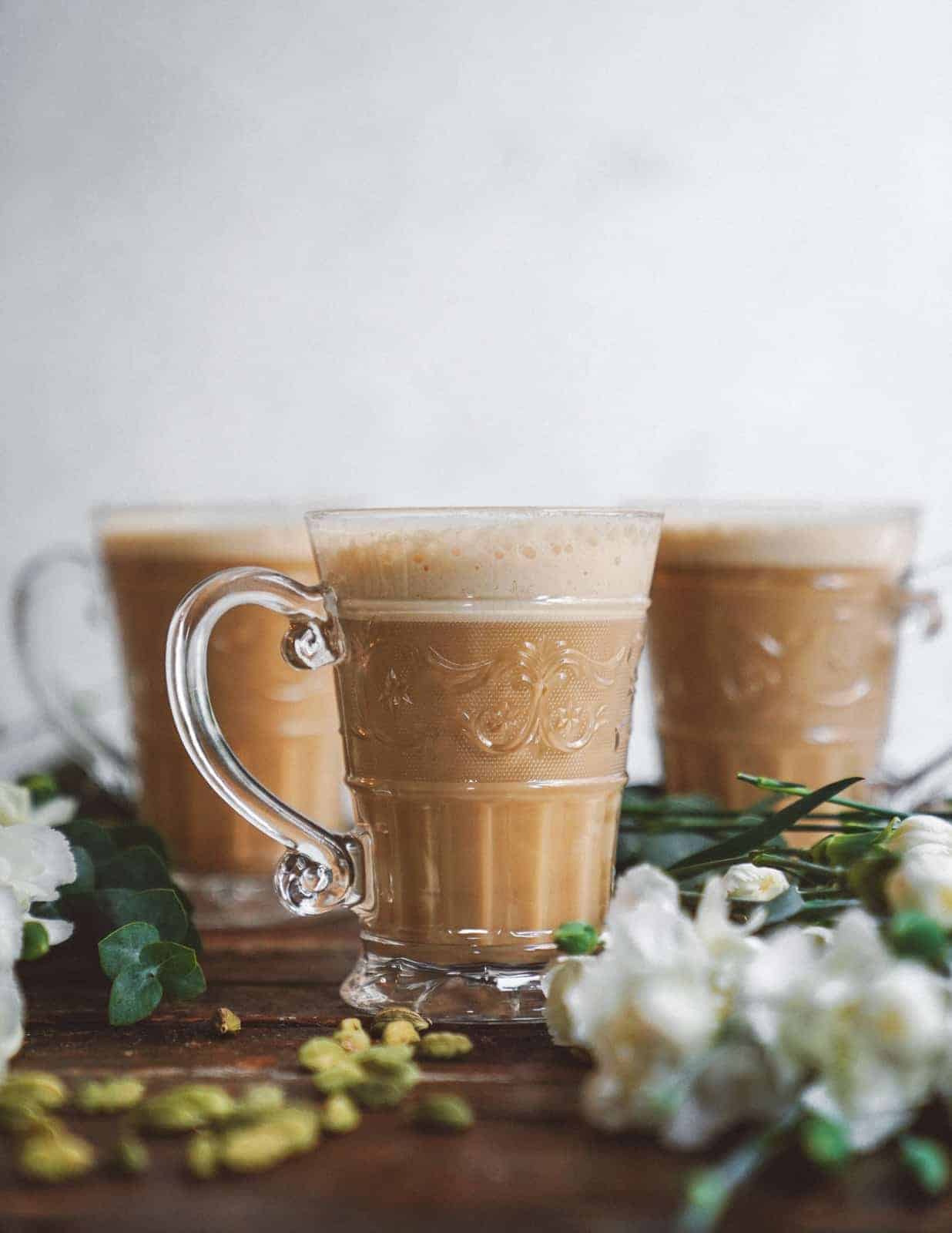 Ditch Additives: Make a Healthy Cashew Cardamom Vanilla Latte
